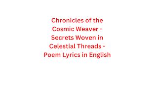  “The Weaver Girl” -  A Story of Celestial Love Woven Through Threads of Destiny!