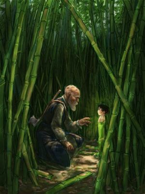  The Tale of the Bamboo Cutter - A Celestial Descent into Earthly Matters!